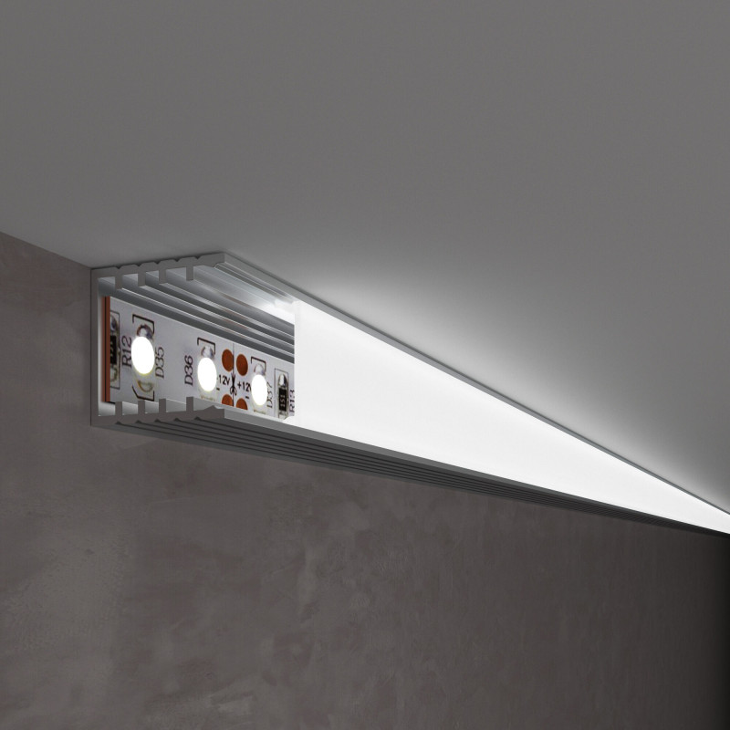 LL-2-ALP016 Накладной алюминиевый профиль для LED