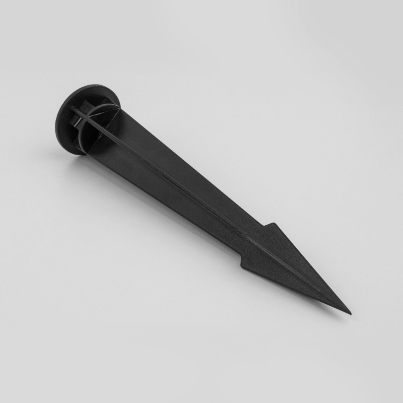 35145/S Колышек для установки в грунт черный