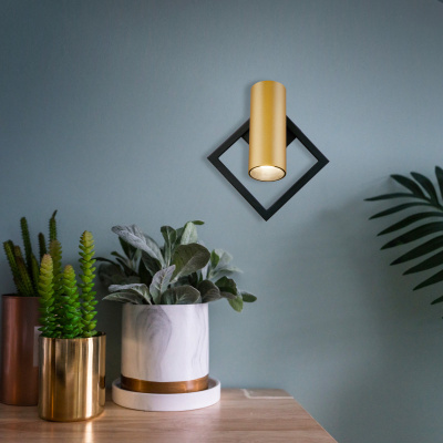 20091/1 LED черный/ золото