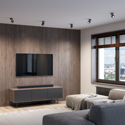 25112/LED 9W 4000K черный