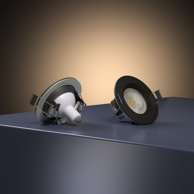 25060/01 GU10 черный