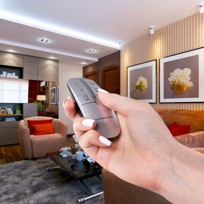 Пульт управления Y10 Серебро (3 канала)