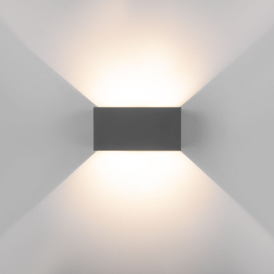 WINNER DOUBLE LED серый (35137/W)