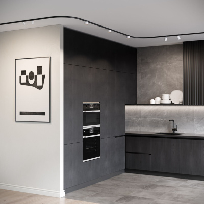 85166/00 Шинопровод черный