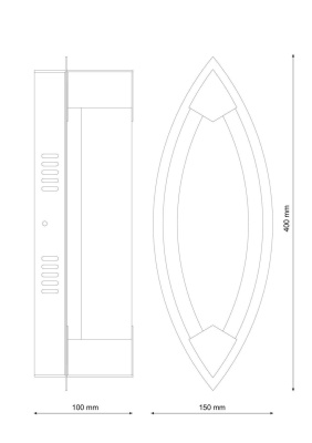 MODENA W172.1 Large LED400