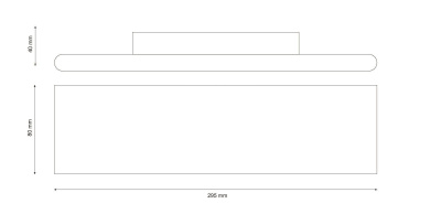 AERO W206 bianco LED